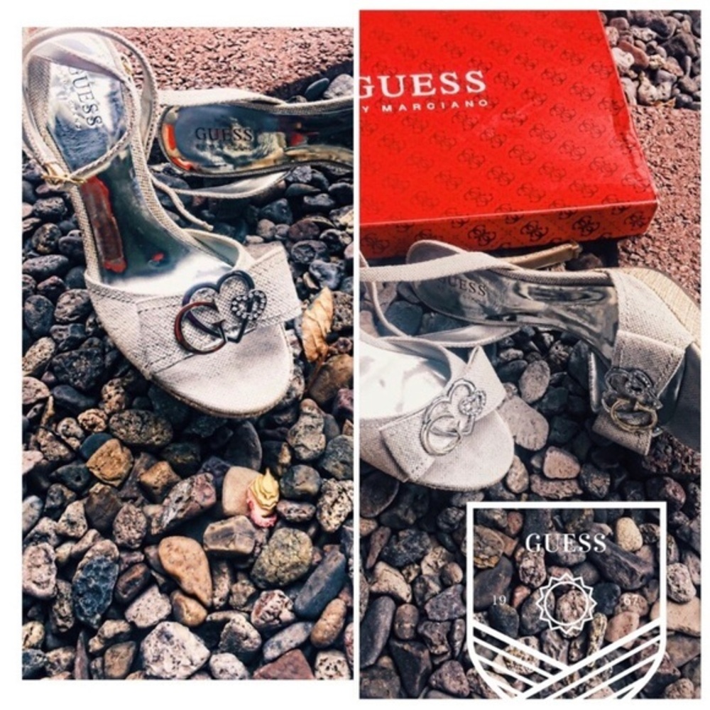 Guess by Marciano embellished heels
